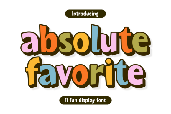 Absolute Favorite Font