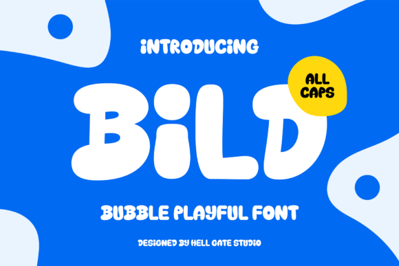 Bild Font for Web Design