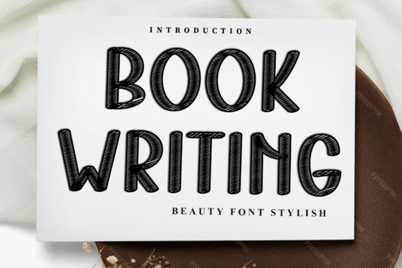 Book Writing Font for Creative Projects