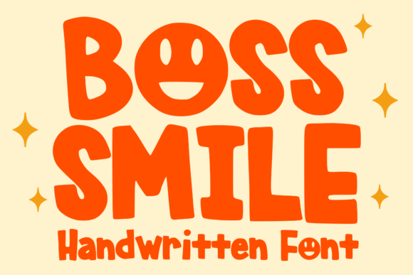 Boss Smile: A Playful Display Font for Modern Digital Projects