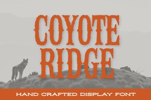 Coyote Ridge Font for Bold Branding