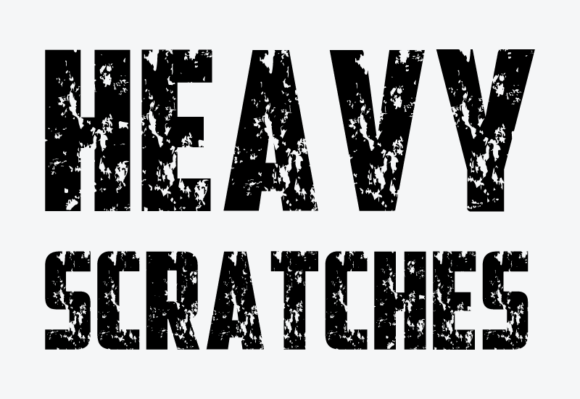 Heavy Scratches Font for Editorial Design and Publishing