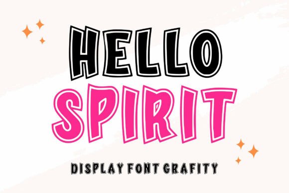 Hello Spirit: A Font for Bold Campaigns