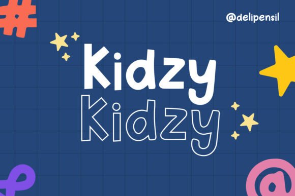Kidzy: A Fun Font for Business Branding