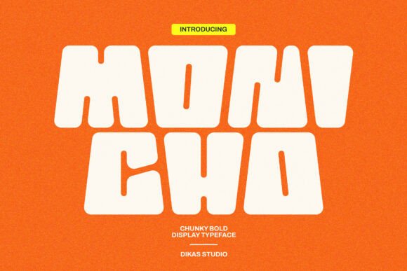 Monicho Font for Creative Makers