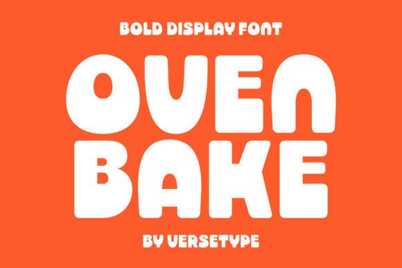 Oven Bake Font for Bold Branding
