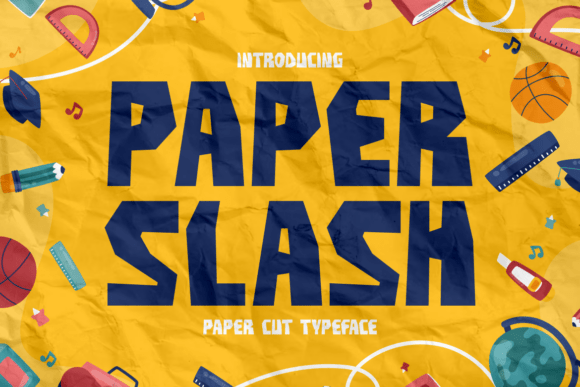 Paper Slash: A Bold Display Font for Web and Digital Design Projects
