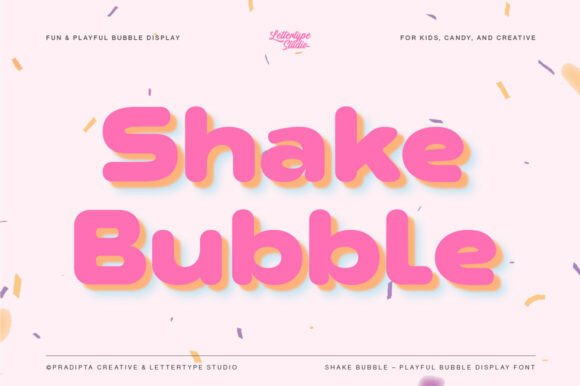 Shakebubble Regular Font