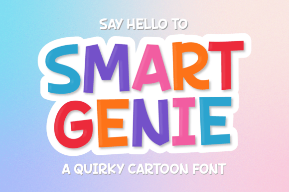 Smart Genie Font for Creative Brands