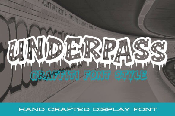 Underpass Font: Raw Urban Style