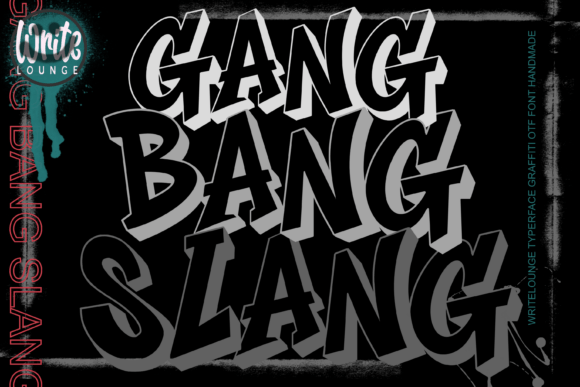 Using Gang Bang Slang for Bold Editorial Headlines and Blog Design