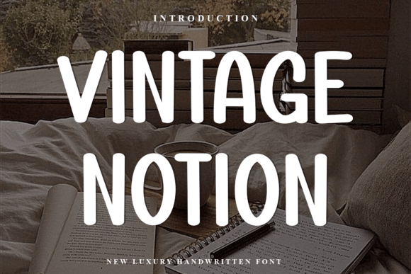 Vintage Notion Font for Festive Design