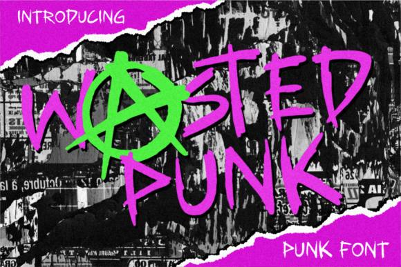 Wasted Punk: Hands-On Review of the Rebellious Punk Font