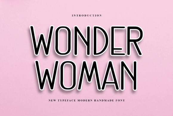 Wonder Woman Display Font Review for Small Business Branding