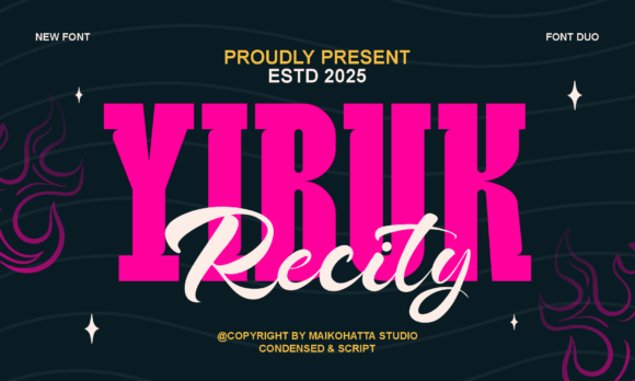 Yibuk Recity Duo for Modern Web Design