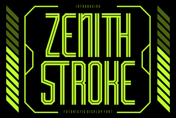 Zenith Stroke Brings Futuristic Display Style to Handmade Products
